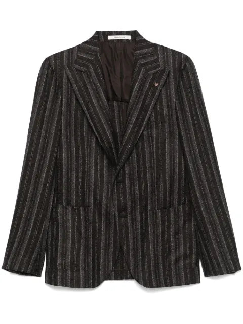 Tagliatore striped blazer