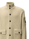 C.P. Company high-neck cardigan