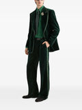 Dolce & Gabbana single-breasted tuxedo jacket in velvet