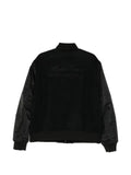 Undercover heart-patch varsity jacket