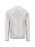 Oakley logo-detail patterned-jacquard sweater