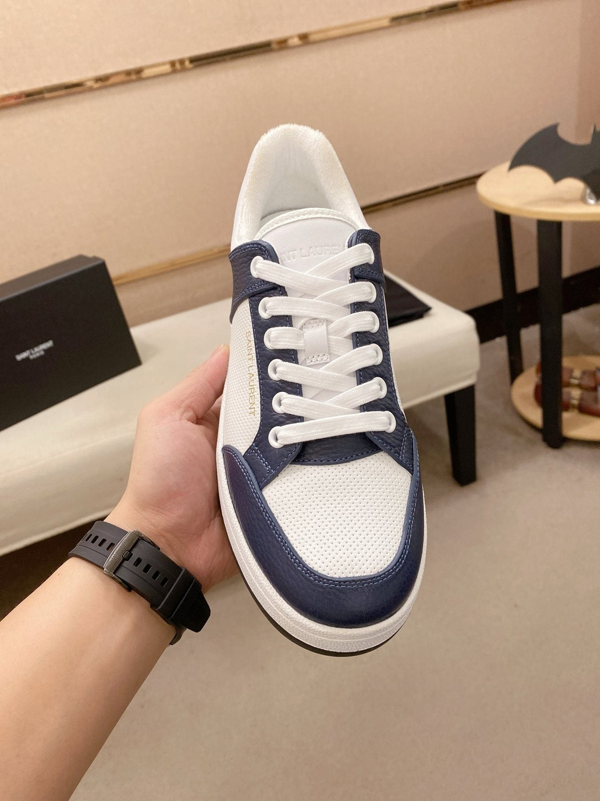 Saint Laurent Low-Top Sneakers - Rubber Sole