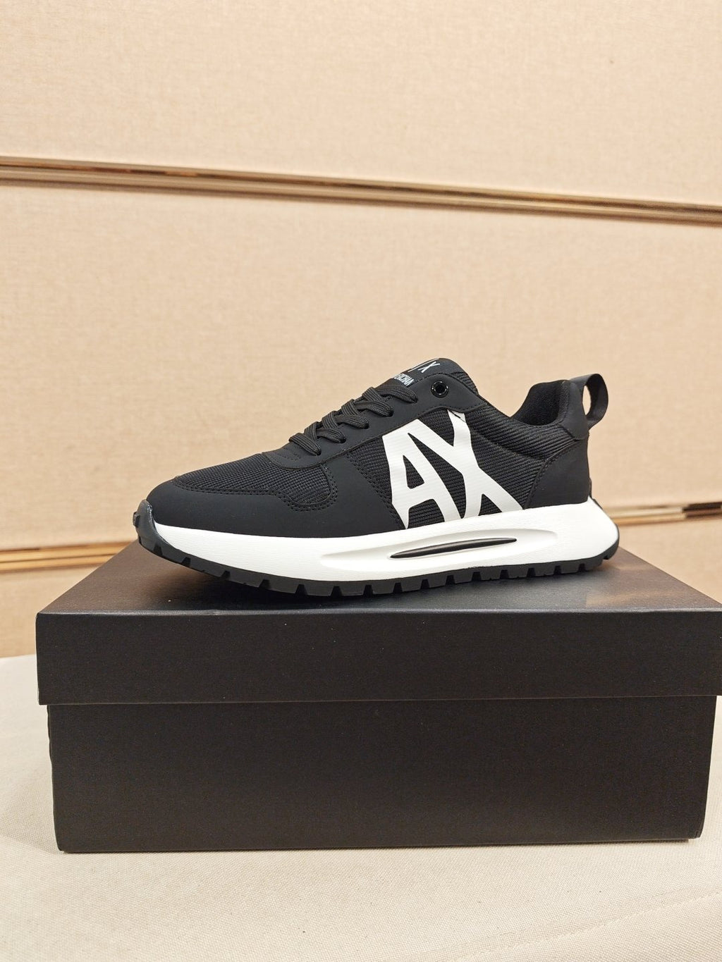 Armani A|X Graphic Lace-Up Sneakers